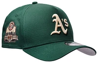 New Era Mens New Era As A Frame 40th Anniversary Cap - Mens Grey/Dark Green/White Size One Size