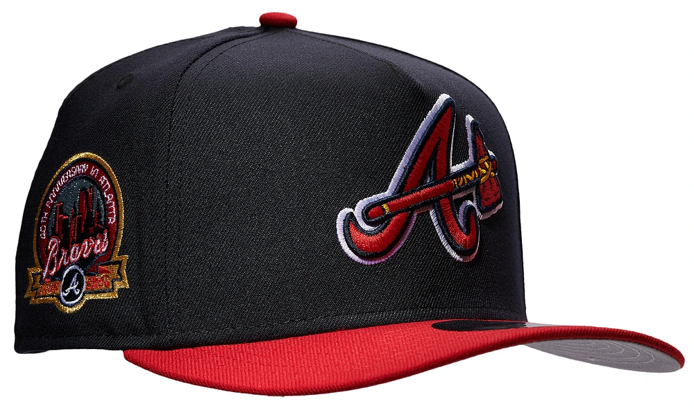 New Era New Era Braves 9Fifty 40th Anniversary - Adult Navy/Red Size One Size