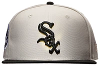 New Era New Era White Sox 75th Anniversary Stone Hat - Adult Gray/Black Size 7