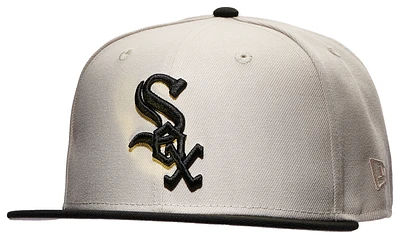 New Era New Era White Sox 75th Anniversary Stone Hat - Adult Gray/Black Size 7