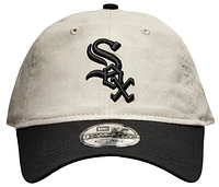 New Era New Era White Sox 9Twenty Adjustable Stone Cap - Adult Gray/Black Size One Size