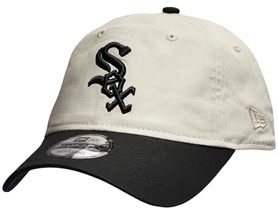 New Era White Sox 9Twenty Adjustable Stone Cap - Adult