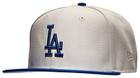 New Era New Era Dodgers 59Fifty World Series Stone Cap - Adult Tan/Blue Size 7