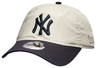 New Era New Era Yankees 9Twenty Adjustable Stone Cap - Adult Gray/Navy Size One Size