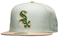 New Era Mens New Era White Sox 59FIFTY 05 World Series Cap - Mens Green/Tan Size 7