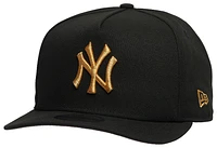 New Era New Era Yankees 950AF Curve 50th Anniversary Cap - Adult Black/Gold Size One Size