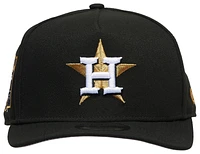 New Era New Era Astros 950AF Curve 50th Anniversary Cap - Adult Black/Gold Size One Size