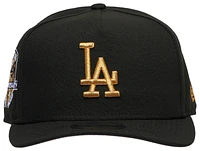 New Era New Era Dodgers 950AF Curve 50th Anniversary Cap - Adult Black/Gold Size One Size