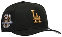 New Era New Era Dodgers 950AF Curve 50th Anniversary Cap - Adult Black/Gold Size One Size