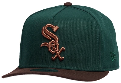 New Era New Era White Sox 9Fifty Comiskey Cap - Adult Dark Green/Burnt Wood Size One Size