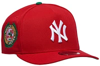 New Era Mens New Era Yankees 950 A Frame 1949 World Series Curve Cap - Mens Scarlet/Kelly Size One Size