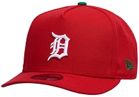 New Era Mens New Era Tigers 950 A Frame 1935 World Series Curve Cap - Mens Scarlet/Kelly Size One Size