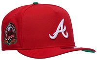 New Era Mens New Era Braves 950 A Frame 40th Curve Cap - Mens Scarlet/Kelly Size One Size