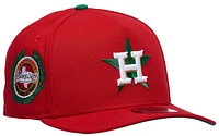 New Era Mens New Era Astros 950 A Frame 45 Years Curve Cap - Mens Scarlet/Scarlet Size One Size