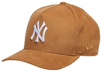 New Era Mens New Era Yankees 950 A Frame 2000 World Series Curve Cap - Mens Wheat/Cord Size One Size