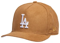 New Era Mens New Era Dodgers 950 A Frame 50th Anniversary Curve Cap - Mens Wheat/Cord Size One Size