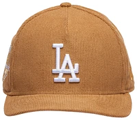 New Era Mens New Era Dodgers 950 A Frame 50th Anniversary Curve Cap - Mens Wheat/Cord Size One Size