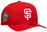 New Era Mens New Era Giants 950 A Frame 25th Curve Cap - Mens Scarlet/Kelly Size One Size