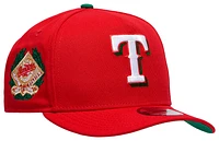 New Era Mens New Era Rangers 950 A Frame TS Curve Cap - Mens Scarlet/Kelly Size One Size