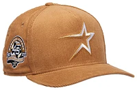 New Era Mens New Era Astros 950 A Frame 45th Curve Cap - Mens Cord/Wheat Size One Size