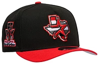 New Era Mens New Era Astros 950 A Frame 35th Curve Cap - Mens Black/Federal Red Size One Size