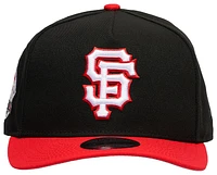 New Era Mens New Era Giants 950 A Frame 60th Curve Cap - Mens Federal Red/Black Size One Size