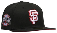 New Era Mens New Era Giants 5950 Cap - Mens Black/Red Size 7