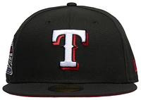 New Era Mens New Era Rangers ING Season Cap - Mens Red/Black Size 7