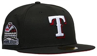 New Era Mens New Era Rangers ING Season Cap - Mens Red/Black Size 7