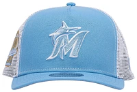 New Era Marlins 950AF Curve 25th Aniv Sky Cap - Men's