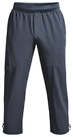 Under Armour Mens Unstoppable Crop Pant - Downpour Gray/ Black