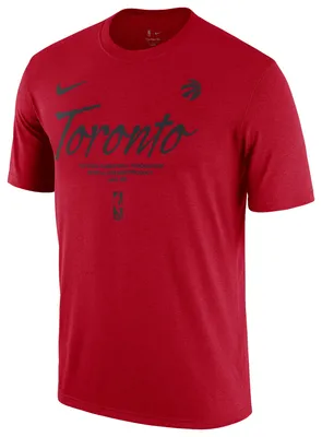 Nike Mens Toronto Raptors Essentials Logo 2 T-Shirt - Black/Red