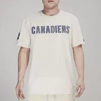 Pro Standard Canadiens Varsity Blues T-Shirt  - Men's
