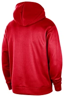 Nike Mens Chicago Bulls Dri-FIT Spotlight Pullover Hoodie - Red/Black