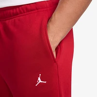 Jordan Mens Brooklyn Fleece Pants - Red/White