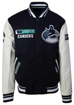 Pro Standard NHL Canucks Varsity Jacket  - Men's