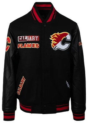 Pro Standard NHL Calgary Flames Varsity Jacket  - Men's