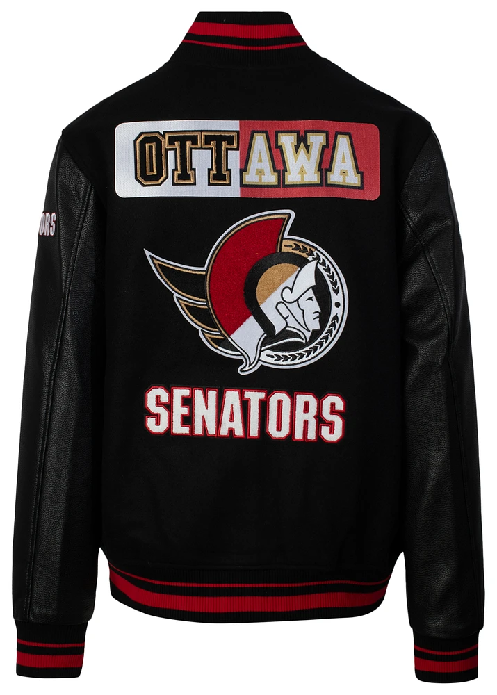 Pro Standard NHL Senators Varsity Jacket  - Men's