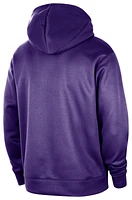 Nike Mens Los Angeles Lakers Dri-FIT Spotlight Pullover Hoodie - Purple/Yellow