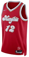 Nike Mens Ja Morant Grizzlies Dri-FIT CE 24 Swingman Jersey - White/Red