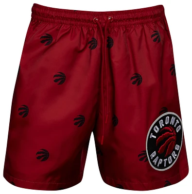 Pro Standard Raptors Mini Logo AOP Woven Shorts  - Men's