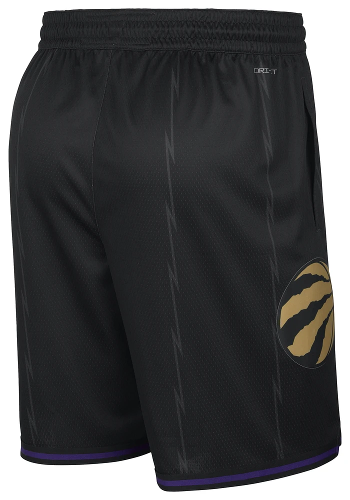 Nike Raptors Dri-FIT City Edition Swingman Shorts  - Men's