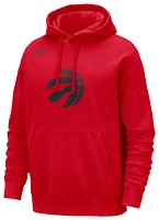 Nike Mens Toronto Raptors Club Pullover Fleece Hoodie - Red/Black