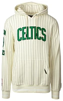 Pro Standard NBA Celtics Pinstripe PO Hoodie  - Men's