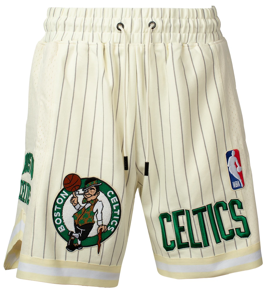 Pro Standard Short en maille NBA Celtics Pinstripe 2.0 - Pour hommes