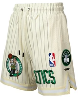 Pro Standard Short en maille NBA Celtics Pinstripe 2.0 - Pour hommes