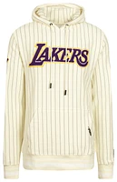 Pro Standard NBA Lakers Pinstripe PO Hoodie  - Men's