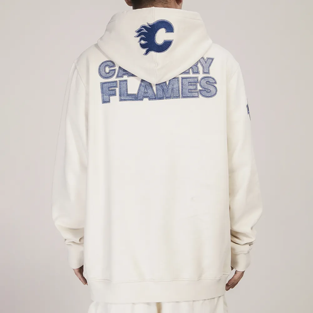 Pro Standard Flames Varsity Blues Pullover Hoodie  - Men's