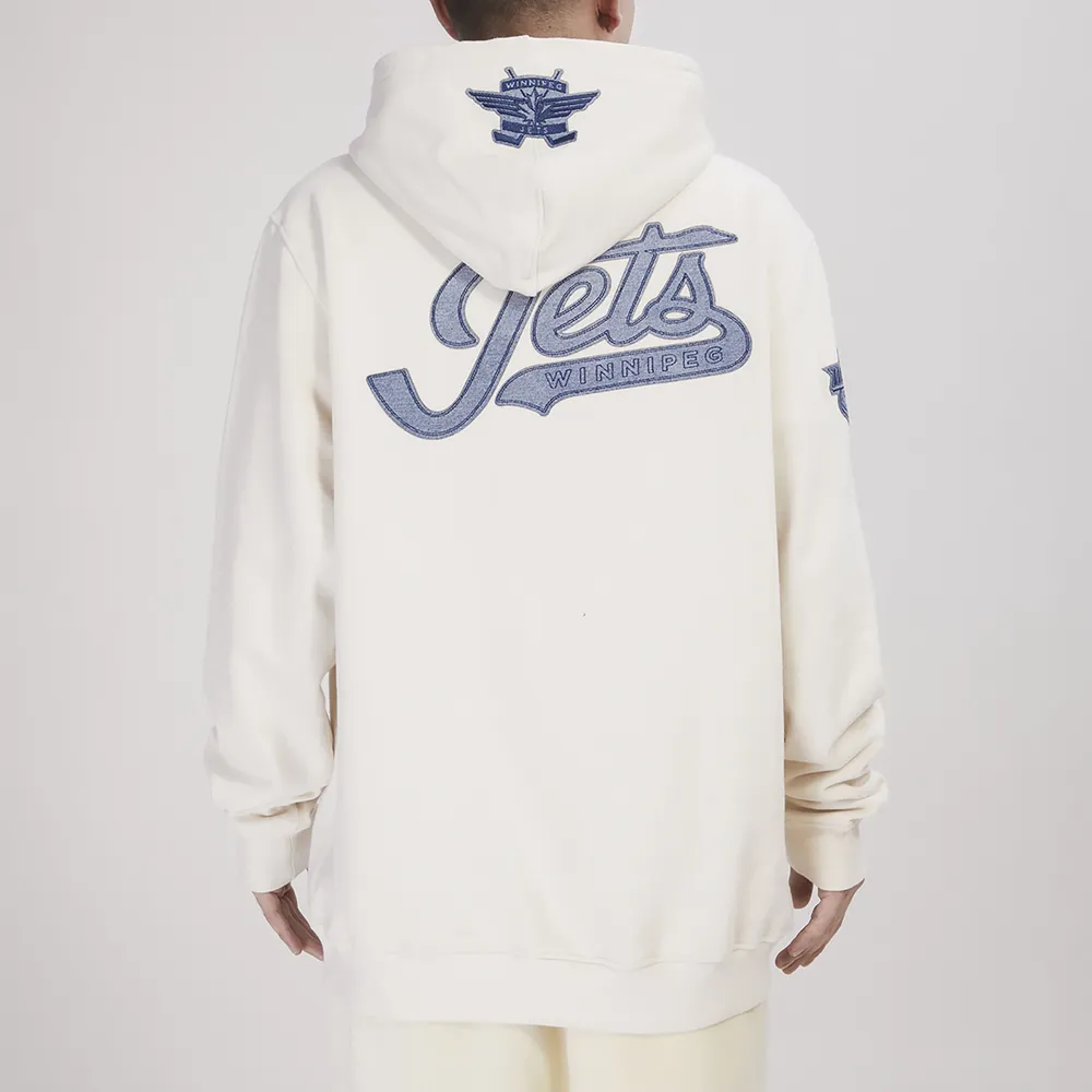 Pro Standard Jets Varsity Blues Pullover Hoodie  - Men's