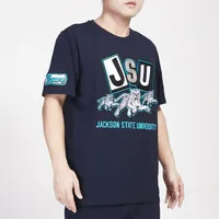Pro Standard Mens Jackson State Homecoming T-Shirt - Navy/Navy
